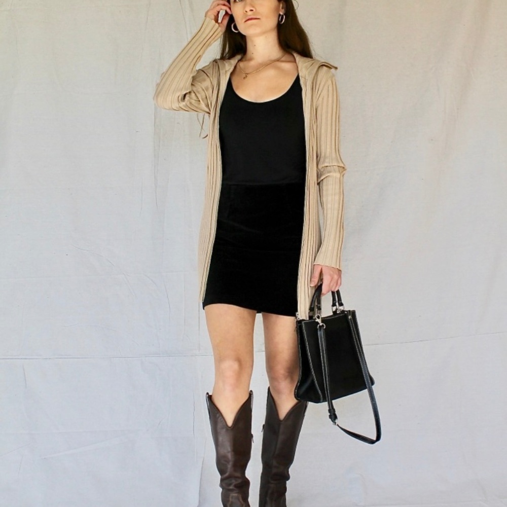 🌐NWT Belldini Zipper Front Tunic Mini Dress - Picture 5 of 8